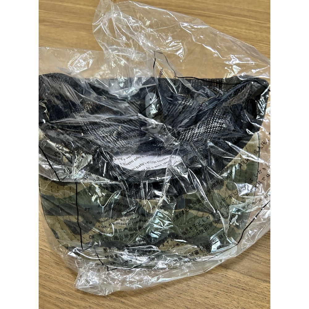 Wild Cart Camo Ball Cap Adjustable Hat - Picture 2 of 2